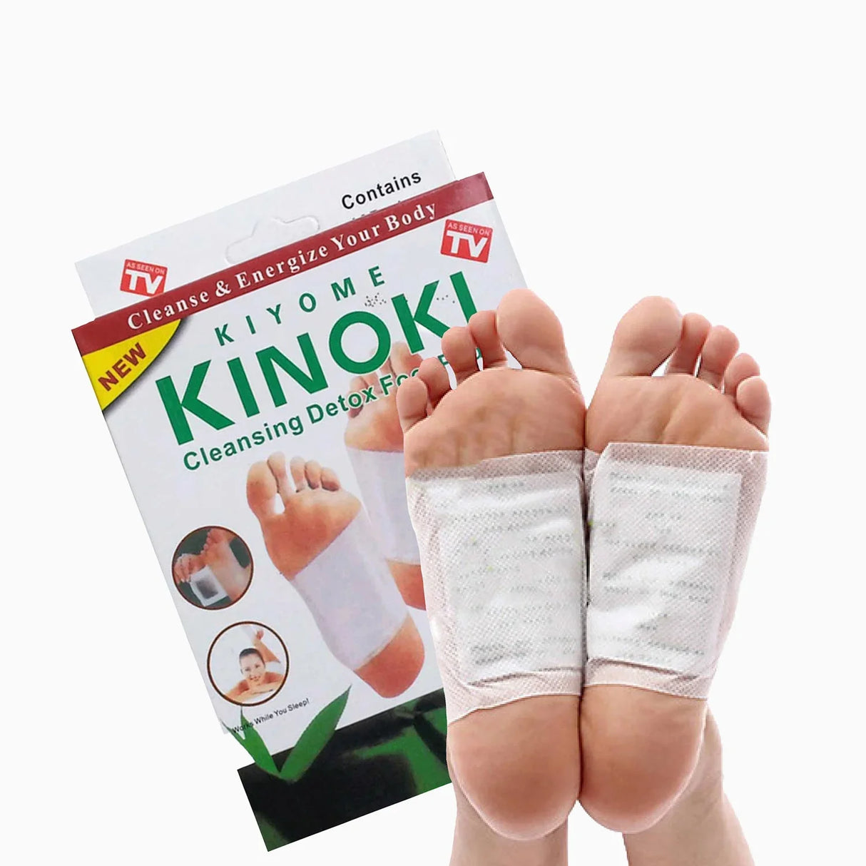 Kinoki - Detox Fotlappar 10 st
