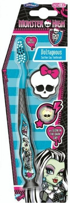 Monster High - Tandborste med lock och sugkopp - Voltageous