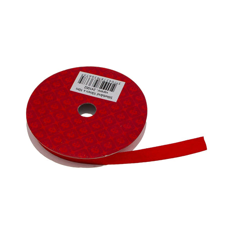 Sidenband - Dekorationsband Röd - 2 varianter