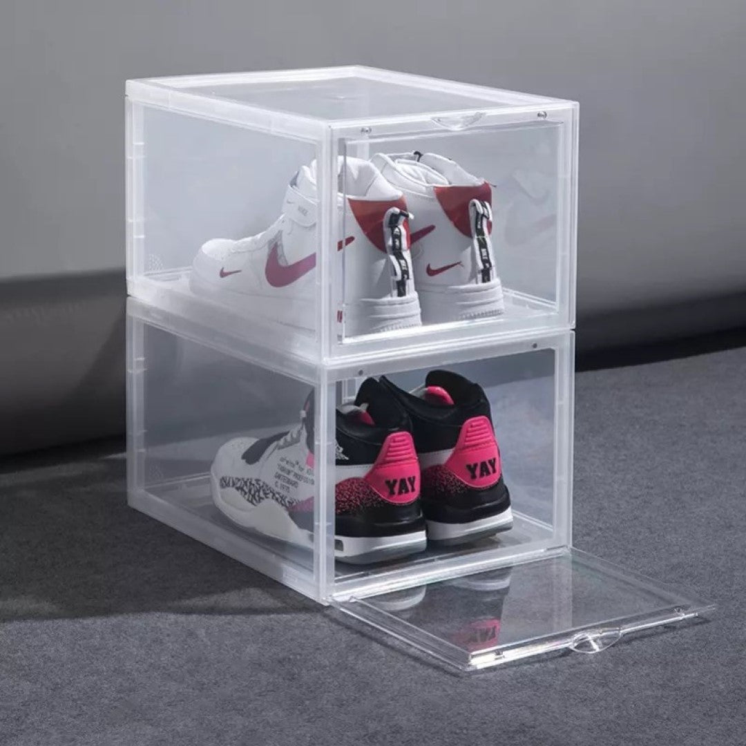 Shoe Box - Transparenta Skokartonger