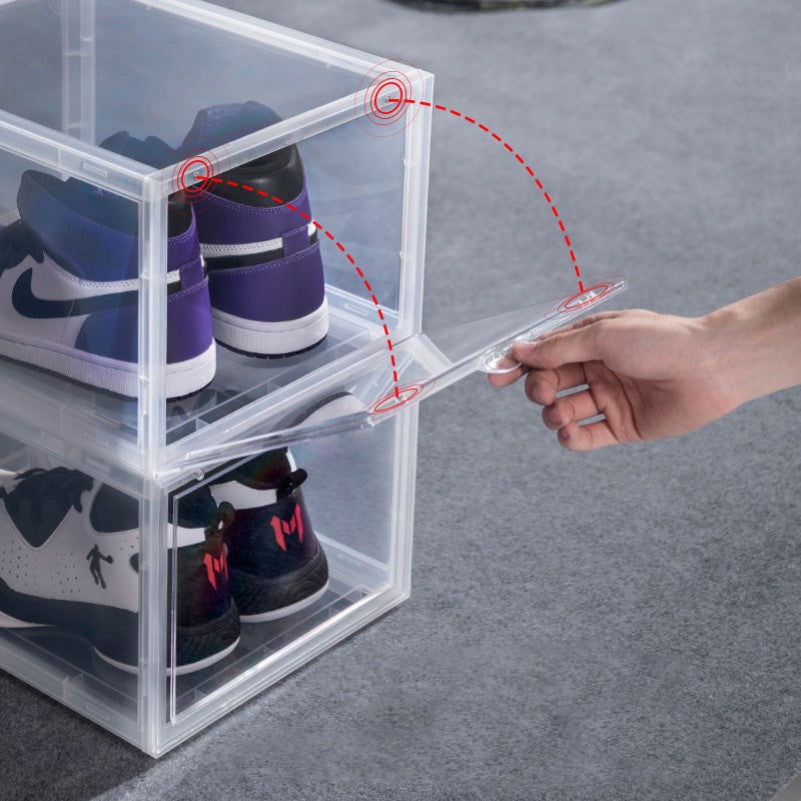 Shoe Box - Transparenta Skokartonger